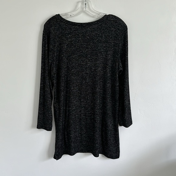 Old Navy Tunic Shirt Black/Gray - Picture 3 of 3